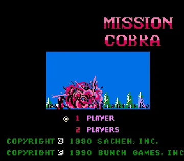 Mission Cobra (USA) (Unl) screen shot title